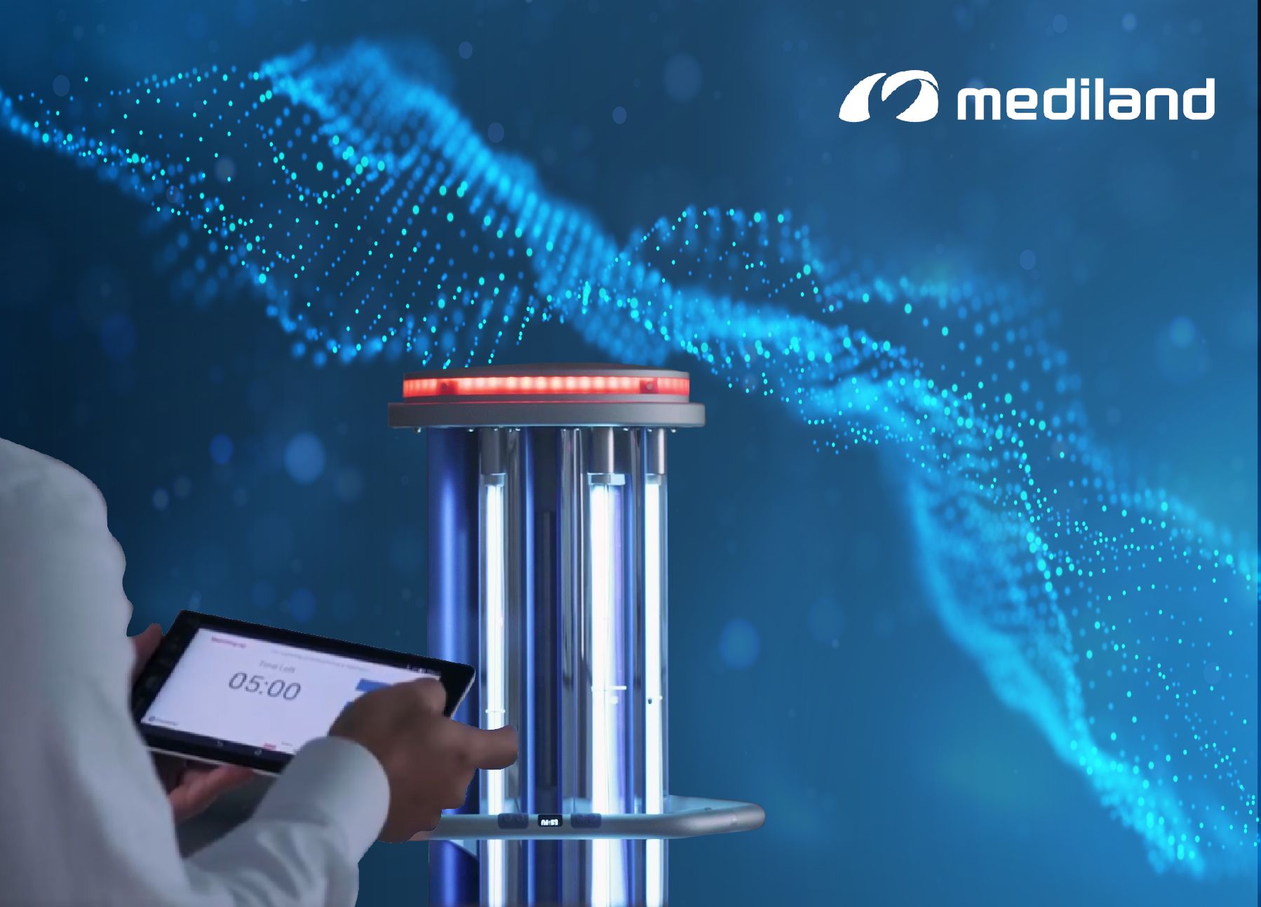 Implementation of an Environmental Cleaning Protocol in Hospital Critical Areas Using a UV-C Disinfection Robot