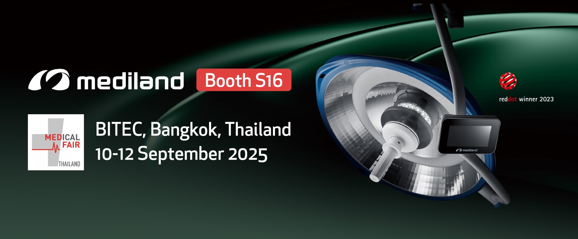 展覽訊息 | 獨家光學技術亮相於泰國曼谷醫療展