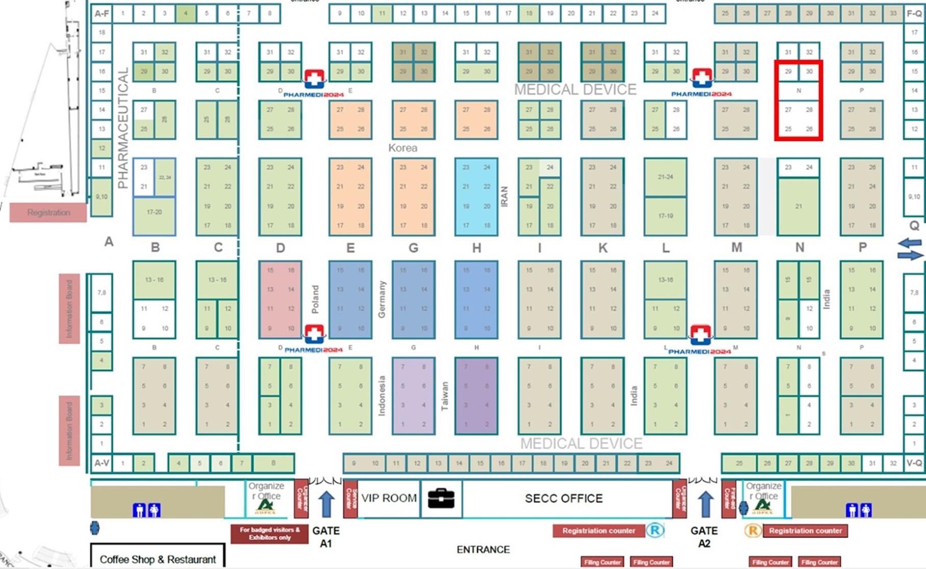 [Trade Show] Mediland at Pharmedi Vietnam 2024 with Kaohsiung Medical University